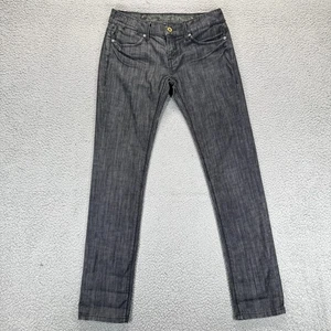 Divine Rights of Denim Lust schwarze Damen-Skinny-Jeans Größe 27 niedriger Bund - Bild 1 von 14