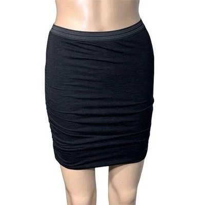 Minifalda Silence and Noise para mujer elástica ajustada corta fiesta club negra XS Foto 1 de 4