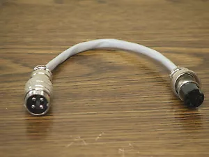 Adaptador de micrófono redondo Kenwood 4 pines redondo a Kenwood 8 pines #2A - Imagen 1 de 1