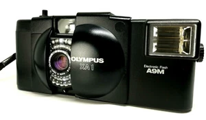 [ TOP MINT (Optical GOD LEVEL MINT)] Olympus XA1 Film Camera A9M Flash w/Strap - Picture 1 of 11