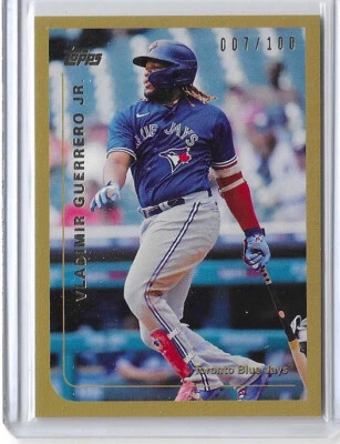 2022 Topps Transcendent Through The Years VIP Vladimir Guerrero Jr #7/100 1999 - Image 1 of 2