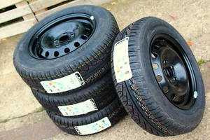 4x Winterräder BMW 1er F20 F21 195/55 16 Zoll UNIROYAL Winter Reifen Felgen NEU◄ - Bild 1 von 4