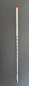 Laborglasthermometer 0 bis 200°C (32°F bis 392°F) in °C (Celsius) 300mm non-Hg Neu - Bild 1 von 2