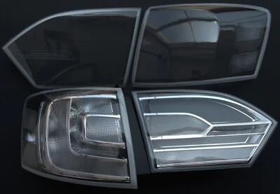 JETTA GLI MK6 2011 TO 2016 ALL CLEAR TAILLIGHT LENSES MKVI - Image 1 of 4