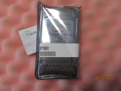 81Y9650/ 81Y9651- IBM 900GB 10K 2.5" 6Gb SAS HD for System x3650M3, x3650M4, ... - Image 1 of 3