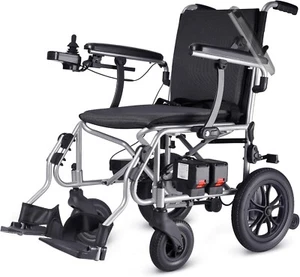 Electric Wheelchairs for Adults ,Foldable Lightweight Motorized Wheelchair - Picture 1 of 7