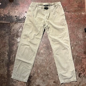 GRAMICCI Hose mit Gürtel Baumwolle Loose Fit Klettern Wandern Größe L 32x33 hellgrün - Bild 1 von 9