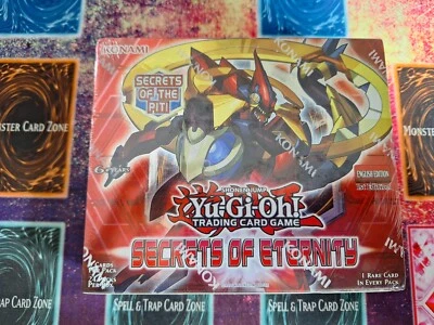 Yu-Gi-Oh! Secrets Of Eternity 1st Edition Booster Box Factory Sealed English - Image 1 of 4