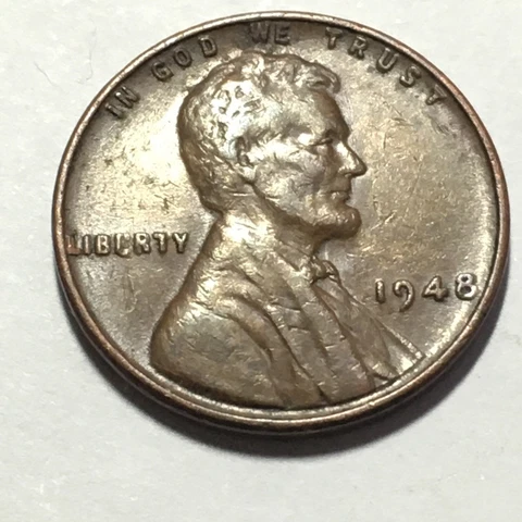 1948 LINCOLN US ONE CENT COIN Cover