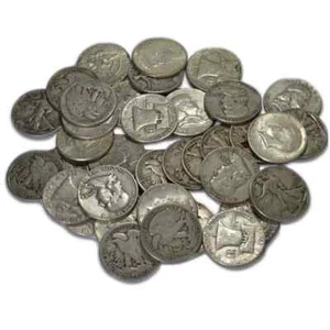 90% Silver Half Dollars - Franklin/Walkers/Kennedy Halves- Choose how many! - Picture 1 of 1