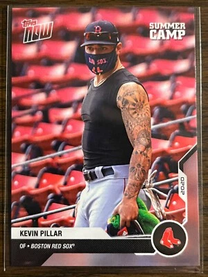 2020 Topps Now #OD-463 Kevin Pillar Boston Red Sox - Image 1 of 2