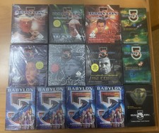 Babylon 5 CCG Starter Deck And Booster Box Lot SEALED NEW