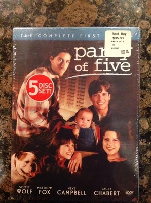 Party of Five - The Complete First Season 1(DVD,2004,5-Disc) NEW Authentic US - Image 1 of 2