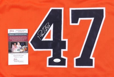 RAFAEL MONTERO HAND SIGNED HOUSTON ASTROS JERSEY. JSA COA. - Image 1 of 4