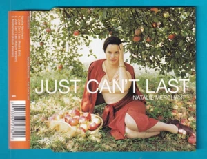 Natalie Merchant (ex 10,000 Maniacs) cd ft 3 tracks - Just Can't Last - Picture 1 of 1