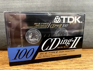 Cassette vierge TDK CDing-II - BLANK TAPE - SCEALED - Photo 1/1