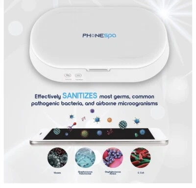 Teléfono Celular SPA Teléfono Celular y Accesorio Desinfectante (Blanco) UV-C Foto 1 de 4