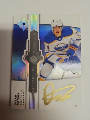 2021-22 Ultimate Collection Dylan Cozens AUTO - Image 1 of 4
