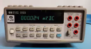 HP Keysight 34401A 6-1/2 Digit Multimeter mit Opt 8Z - Bild 1 von 4