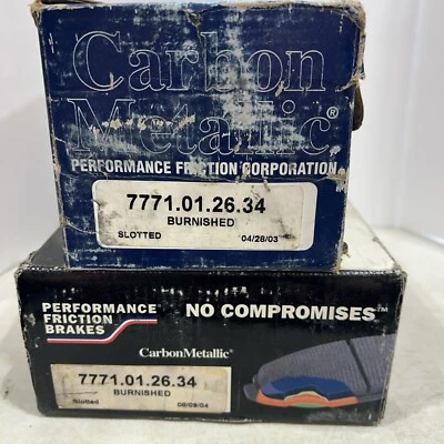 Performance Friction Brake Pads PFC 7771.01.26.34 Racing NASCAR Asphalt Dirt - Image 1 of 4