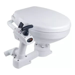 Seaaflo manuelle normale Marine-Toilette. Boot, Schmalboot etc. Passend für Jabsco Halterungen - Bild 1 von 1