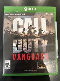Call of Duty: Vanguard - Microsoft Xbox Series X|S. Open Box, unused game.