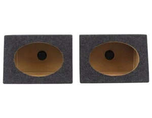 Rockville RS6x9PR Pair of Car Audio 6x9" Wedge Sealed Speaker Box Enclosures - Picture 1 of 3