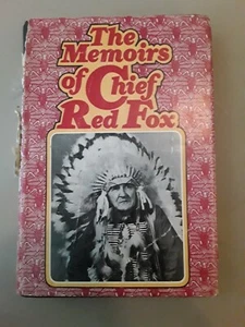 The Memoirs of Chief Red Fox / 1971 Native Americans 2nd Printing - Bild 1 von 2