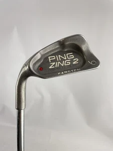 Ping Zing 2 Golf 6 Iron Red Dot Stiff Flex Steel /Left Handed /New Grip /7889 - Picture 1 of 17