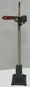 RARE CIRCA 1924-1928 IVES 330 ELECTRIC SEMAPHORE ORIGINAL - TESTED WORKS GREAT - Picture 1 of 14