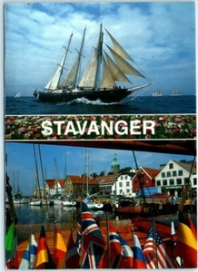 Postal - Stavanger, Noruega - Imagen 1 de 2
