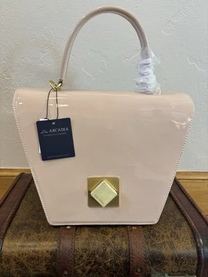 Arcadia NWT Buff Trapeze Medium Crossbody Bag Retail $540 - Image 1 of 4