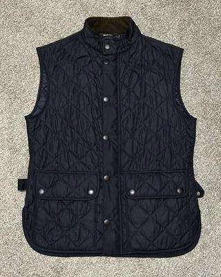 Barbour Lowerdale Gilet Vest Mens M Quilted Black Heritage Countrywear Tradcore - Image 1 of 4