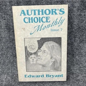 SIGNED/Numbered Authors Choice Monthly Issue 7 Edward Bryant 1990 263/350 Copies - Picture 1 of 5