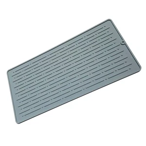  Dish Drying Mats for Kitchen Counter Super Absorbent Draining Dishes - Picture 1 of 12