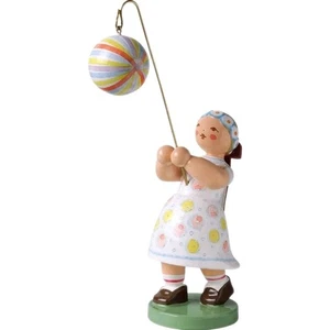 Wendt & Kühn Mädchen mit Kugellampion gestreift 6228/N/1 - Rarität - NEU - Picture 1 of 1