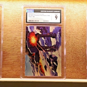 Dash Battles AT-ATs - 1996 Star Wars Shadows #95 - CGC 9 Hoth Battle Scene π₯ - Picture 1 of 4