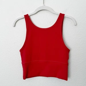Tanque de Entrenamiento Recortado Reversible Lululemon Talla 4 Rosa Punch Everlux Power Pivot - Imagen 1 de 9