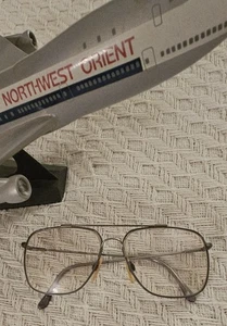 Vintage Van Heusen Italy Brille Brillengestell Cornell 117 AVIATARS 70er  - Bild 1 von 10