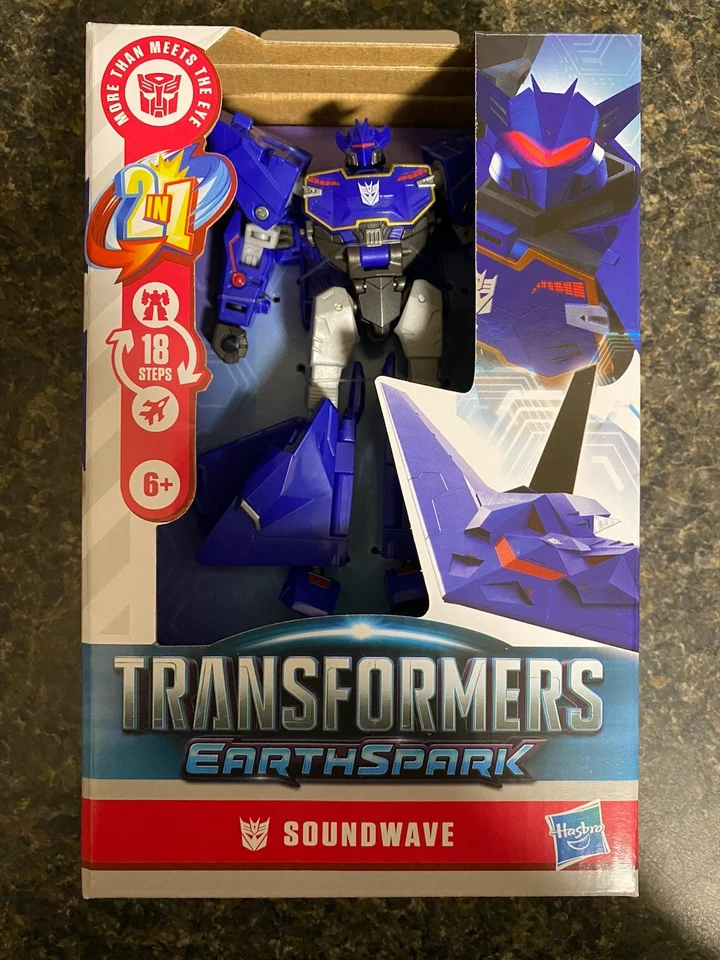 Transformers Soundwave Earthspark Deluxe Class **NEW IN BOX** - Image 1 of 1