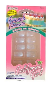Juegos de uñas de imitación - Fing'rs French Desserts Creme De Menthe - 24 uñas - Imagen 1 de 2
