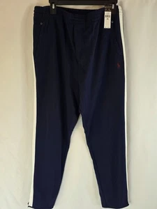 Polo Ralph Lauren Cotton Joggers Track Pants Navy Blue NWT - Picture 1 of 3