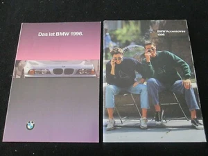 BMW DEUTSCHES Prospekt Zubehör Verkaufskatalog Set E36 M3 E38 740i E31 850 Bj 1996 - Bild 1 von 12