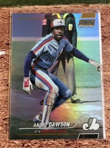 2022 Stadium Club Chrome Base Gold #56 Andre Dawson /50 - Montréal Expos