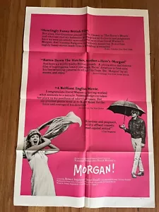 MORGAN A SUITABLE CASE FOR TREATMENT original U.S ONE SHEET - BRITISH CLASSIC - Picture 1 of 1