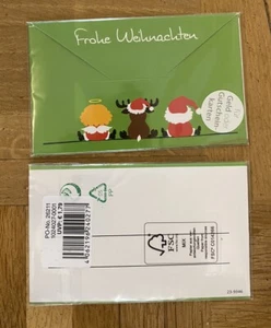 Frohe Weihnachten!Geschenke Karten 50  Stück.   (Stück Preis Eig.1.79€) - Bild 1 von 1