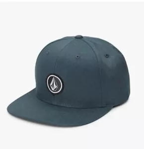 Volcom Teal Green Snapback Baseball Cap Adjustable One Size - Picture 1 of 4