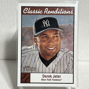 DEREK JETER 2001 TOPPS HERITAGE CLASSIC RENDITIONS #CR9