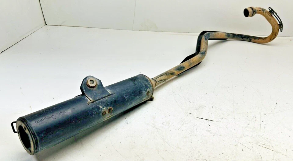 Tubo silenciador silenciador escape moto cross OEM 2000-2007 Yamaha TTR125 TTR 125 125 L Foto 1 de 4