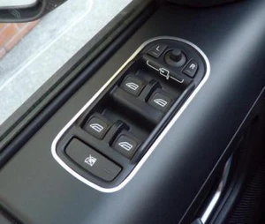 PLATTENRAHMEN ELEKTRISCHE FENSTER UND RÜCKSPIEGEL EDELSTAHL LAND ROVER FREELANDER 2 - Bild 1 von 1